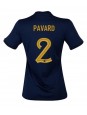 Billige Frankrike Benjamin Pavard #2 Hjemmedrakt Dame VM 2022 Kortermet